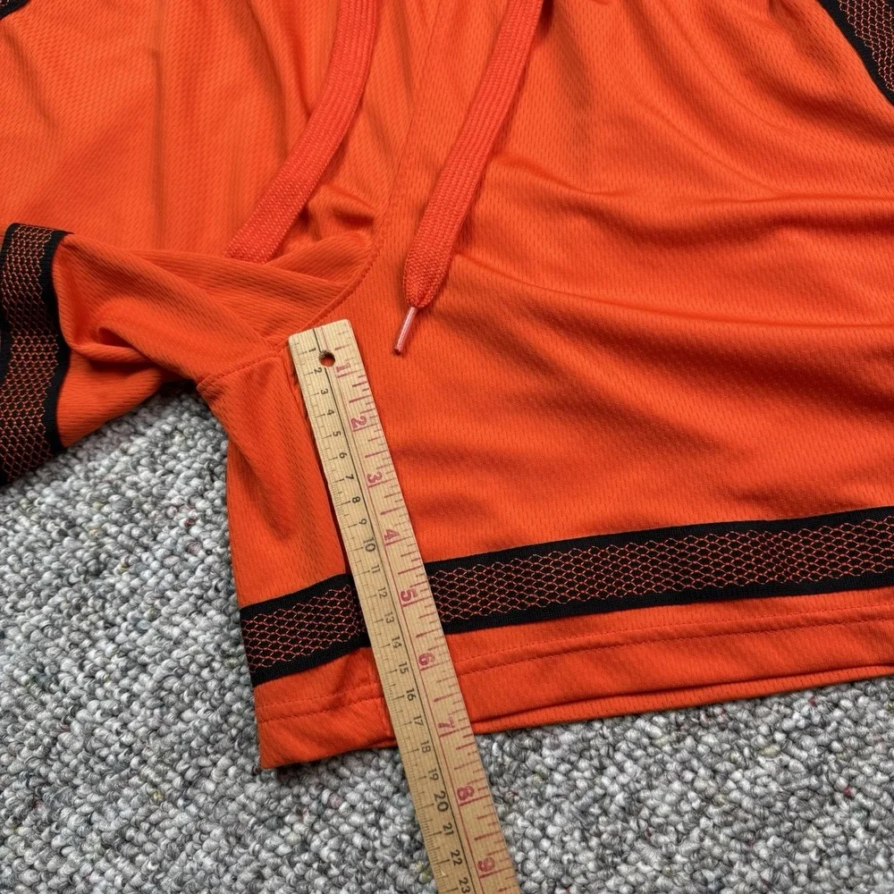 Nike Air Shorts Womens Medium Athletic Breathable Lightweight Stretch Orange
